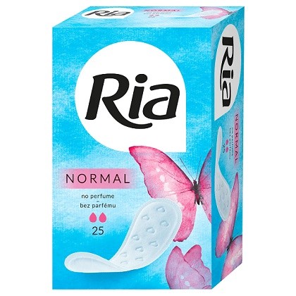 Ria slip normal 25ks bez parfému - Kosmetika Pro ženy Intimní hygiena Vložky
